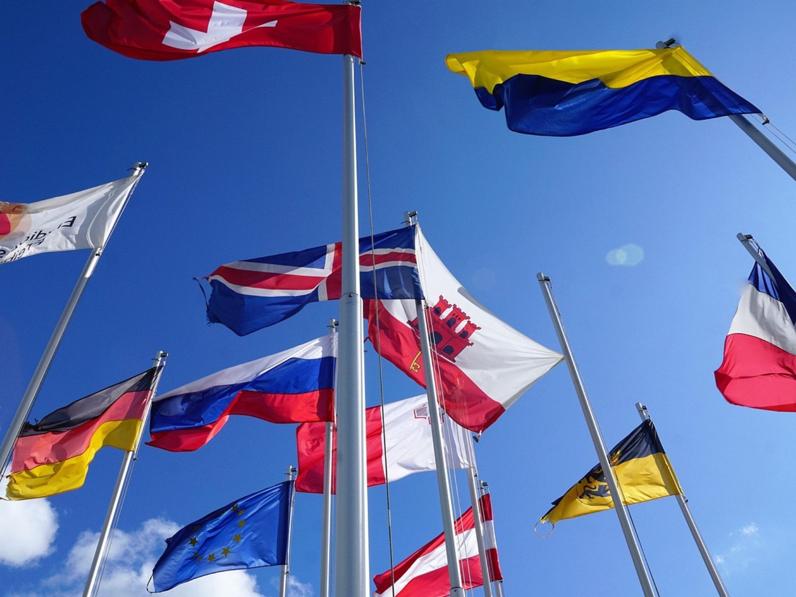 european flags