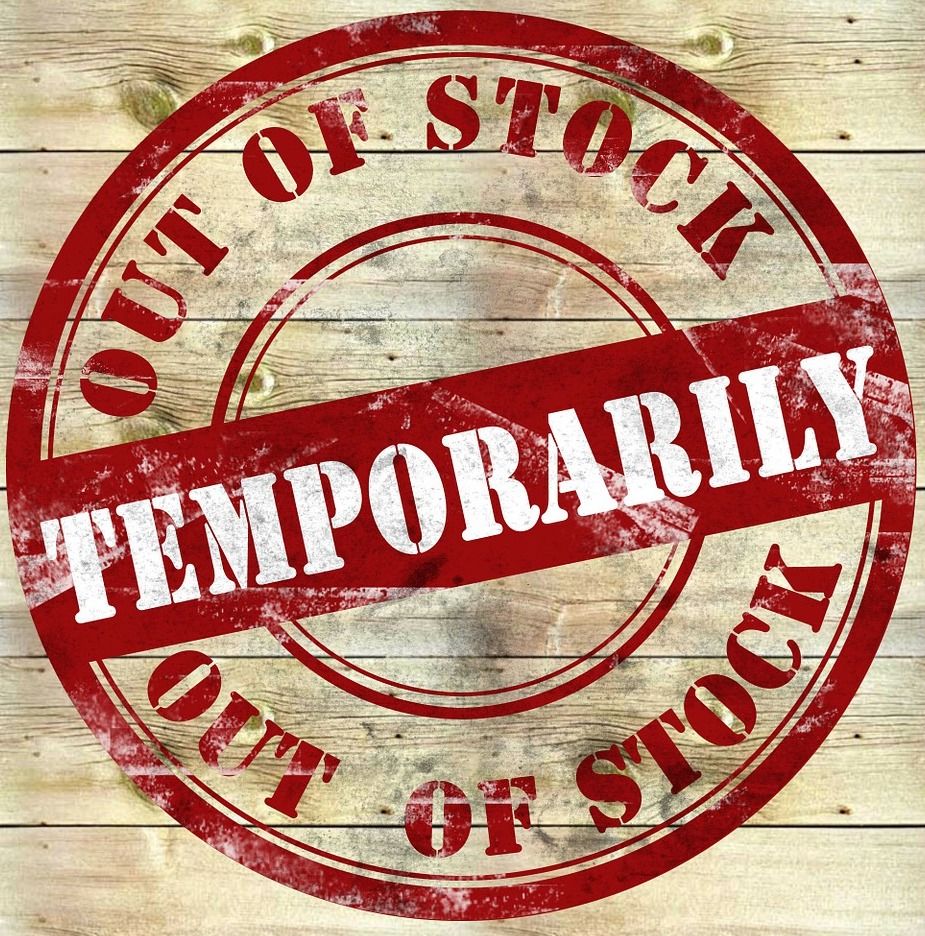 Out of Stock Sign
