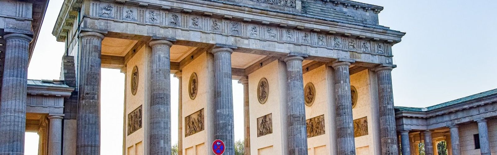 Brand Front Of The Brandenburg Gate Berlin