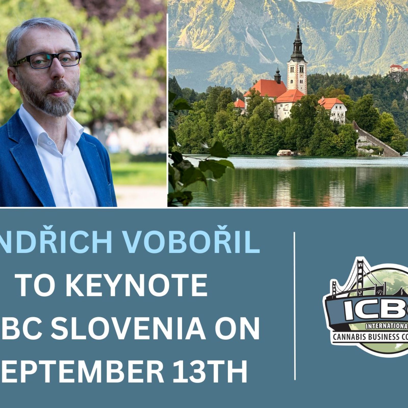 Jindřich Vobořil to keynote ICBC Slovenia on September 13th