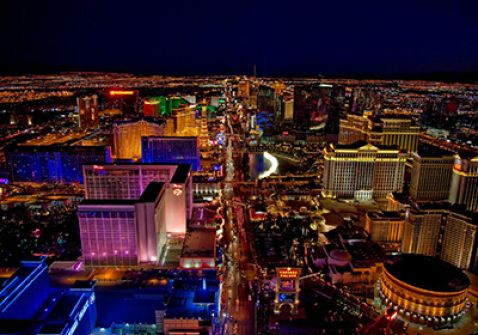 Las Vegas at night