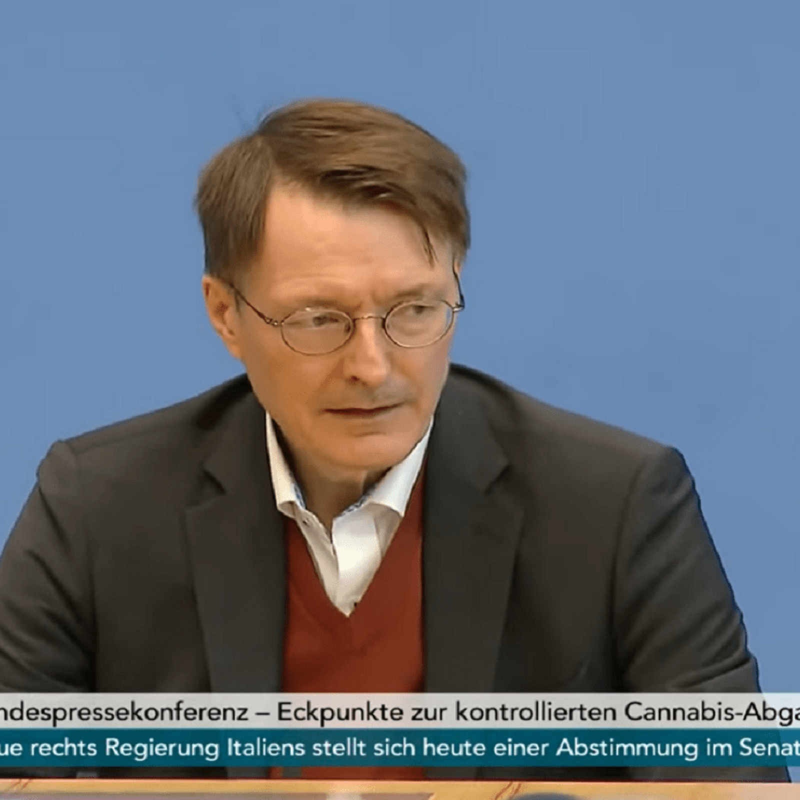 Germany Health Minister Karl Lauterbach