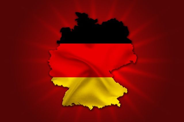 German boundary flag