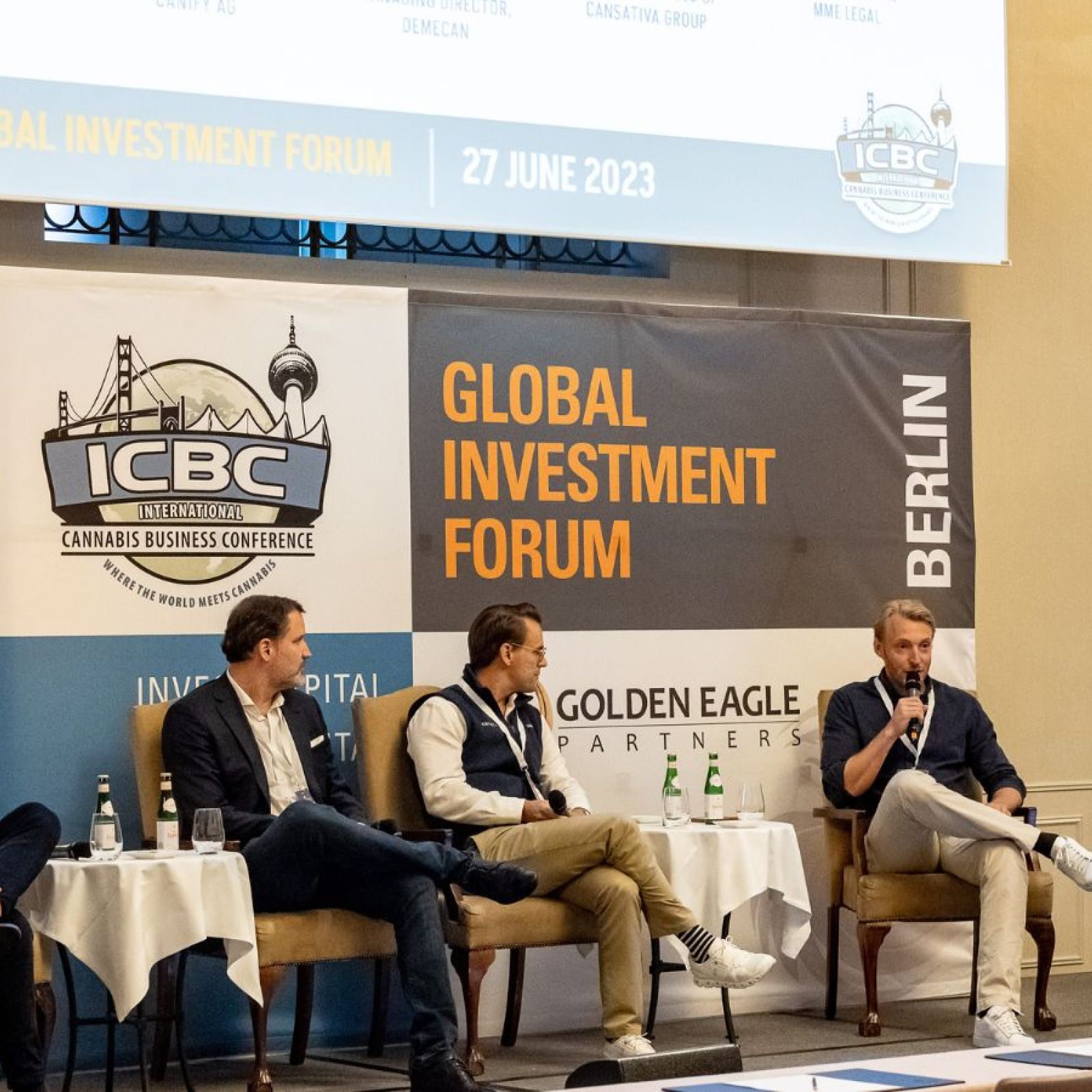 Market Developments In Europe Panel International Cannabis Business Conference GIF Berlin 2023