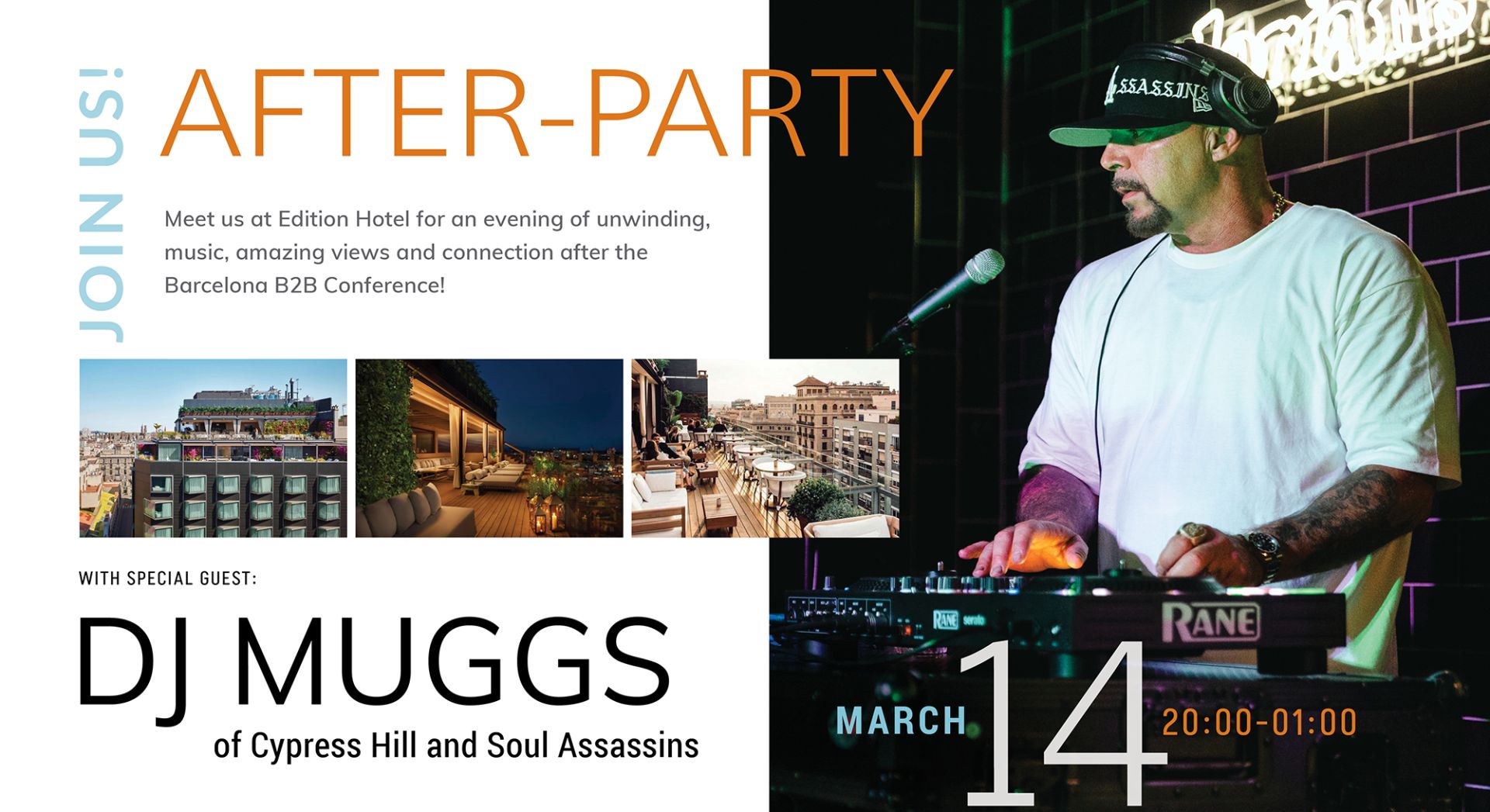 Join us at the International Cannabis Business Conference Barcelona 2024 After Party for an evening of unwinding, music and connection
