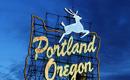 Portland Oregon Sign