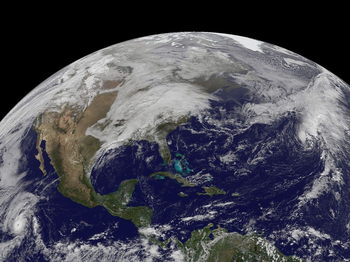 earth from space