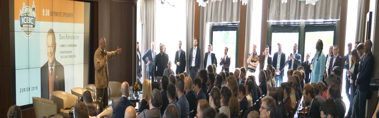 Dana Rohrabacher and crowd