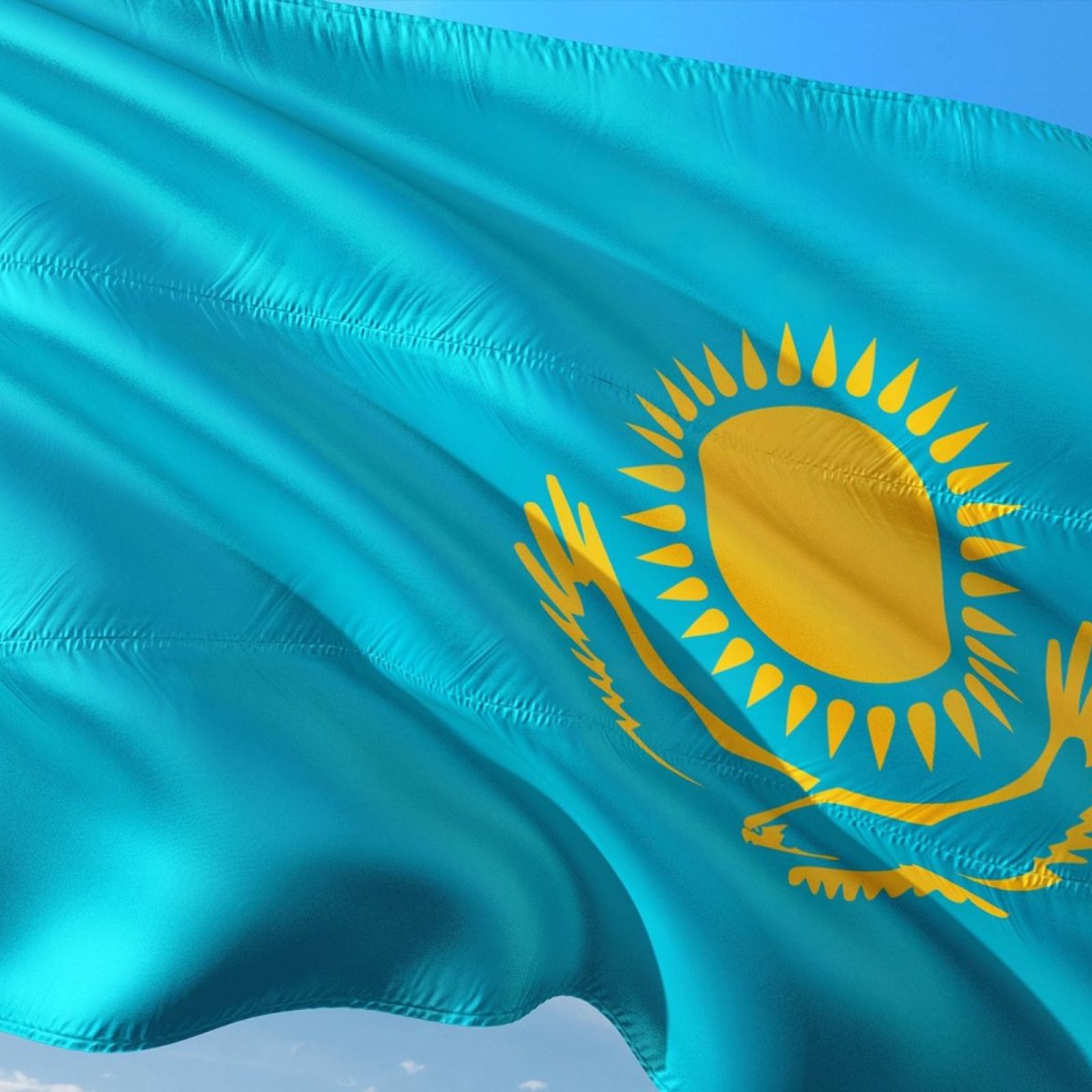 kazakhstan flag