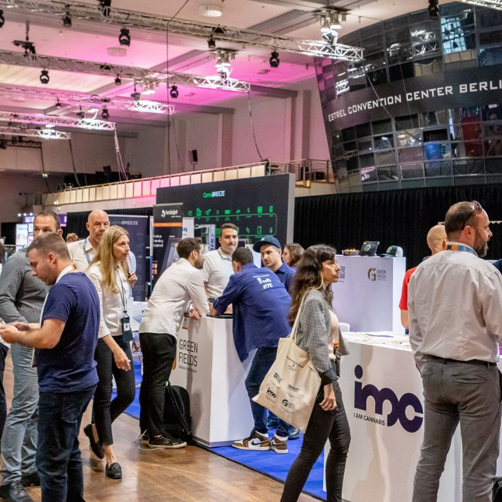 International Cannabis Business Conference Berlin 2023 Expo Floor
