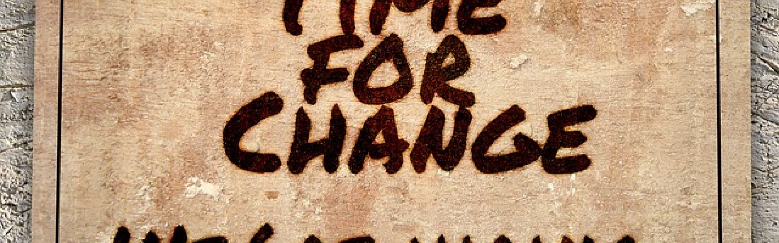 Time for Change We Are Hiring