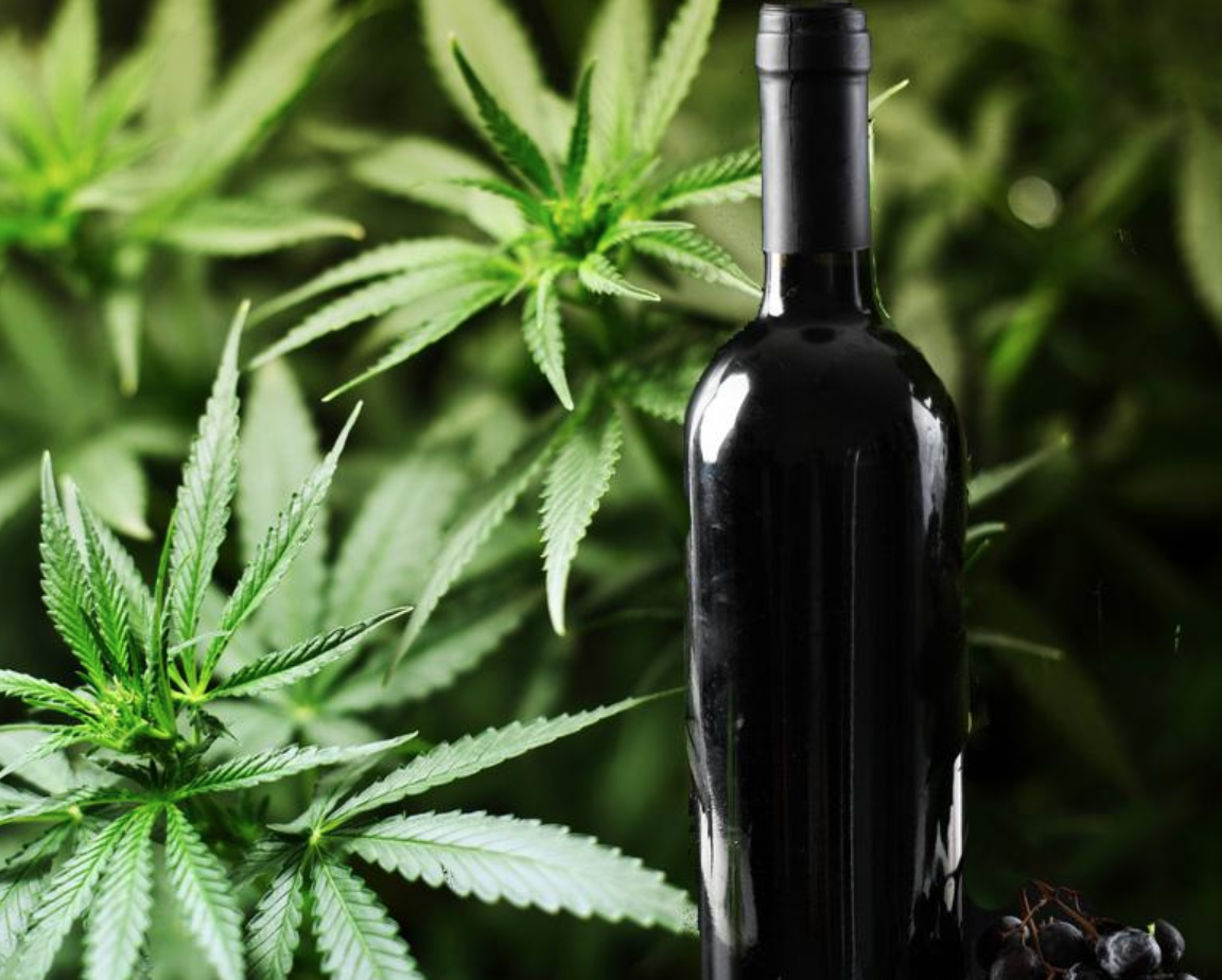 marijuana and wine