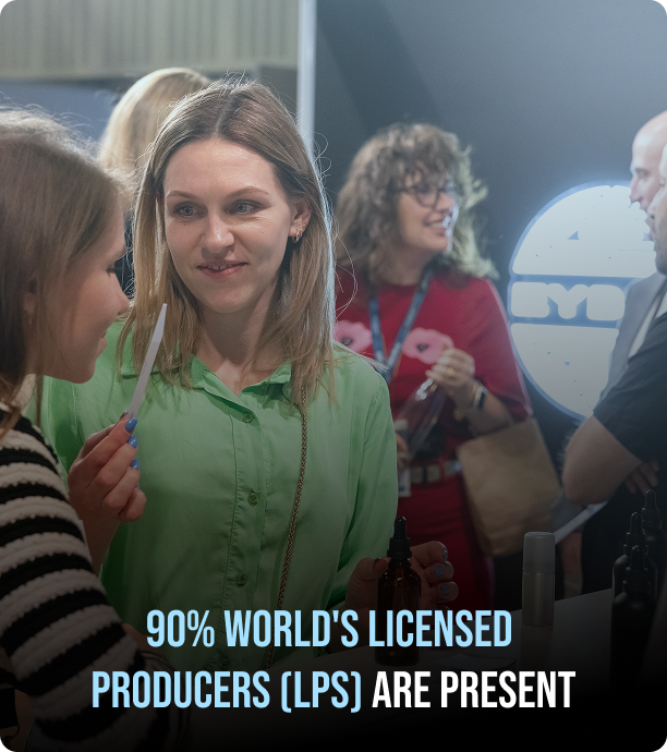 90% world's Licensed  Producers (LPs) are present
