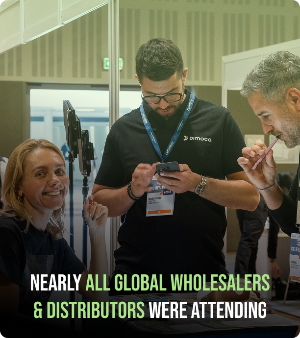 Nearly all global wholesalers & distributors were attending