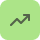 arrow step up icon
