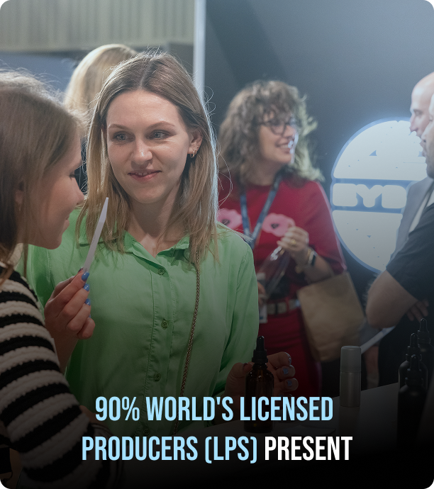 90% world's Licensed  Producers (LPs) present