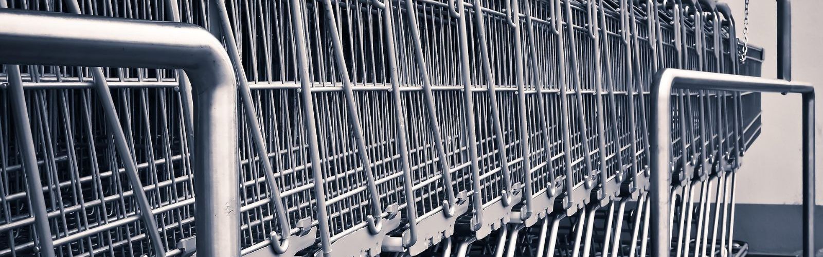 grocery store shopping carts cart