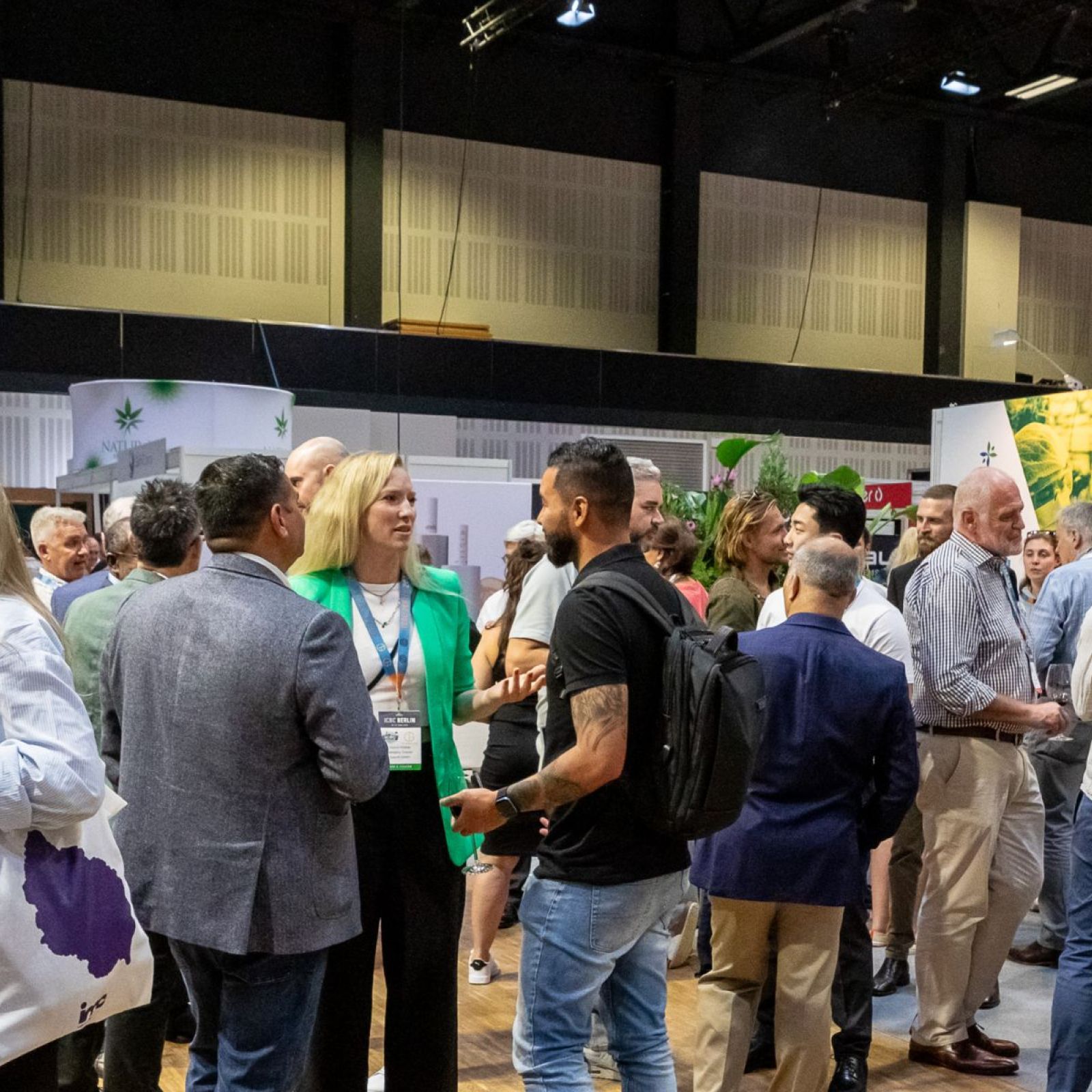 International Cannabis Business Conference Berlin 2023 Expo Floor