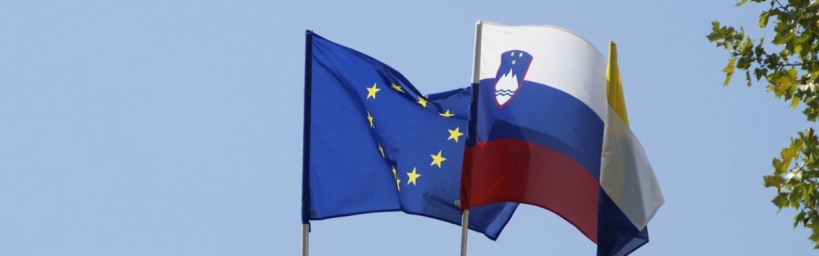 slovenia flag eu european union flag