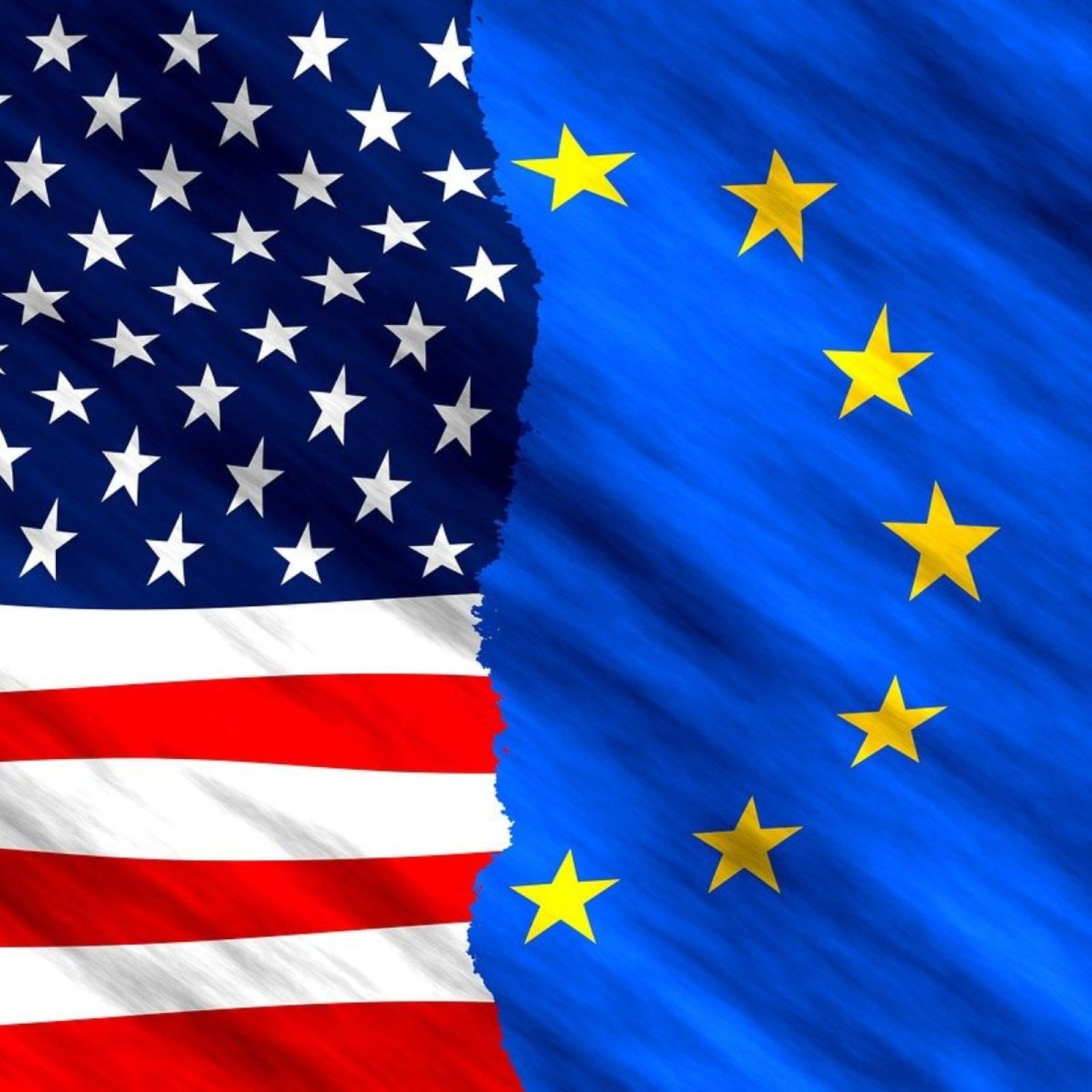 united states usa europe european union eu flag flags