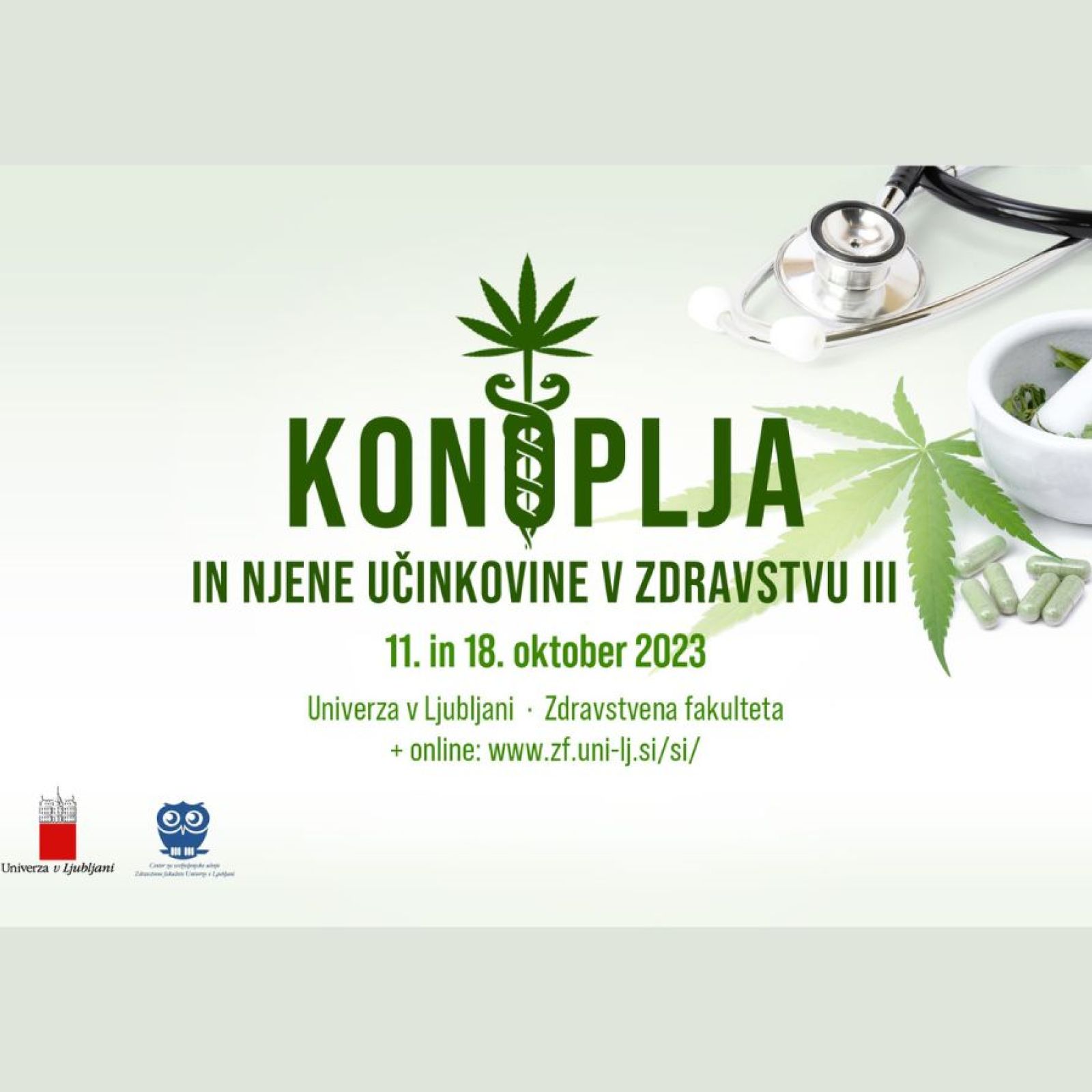 Cannabis Seminary For Doctors And Nurses To Be Held At University Of Ljubljana