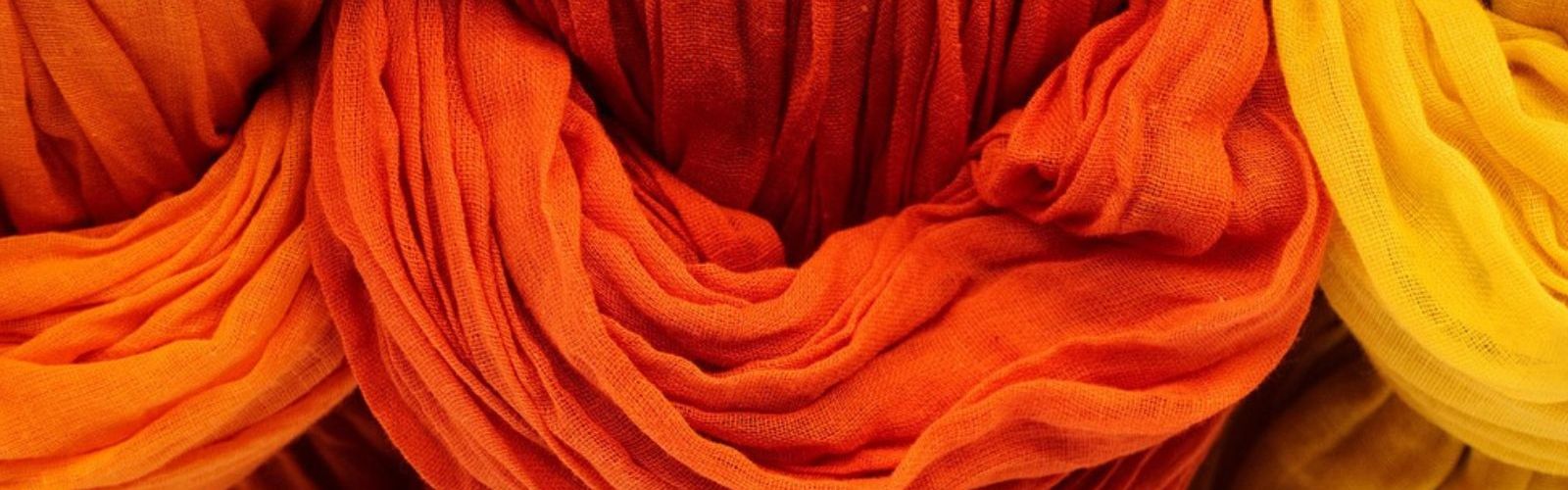 dyed fabric