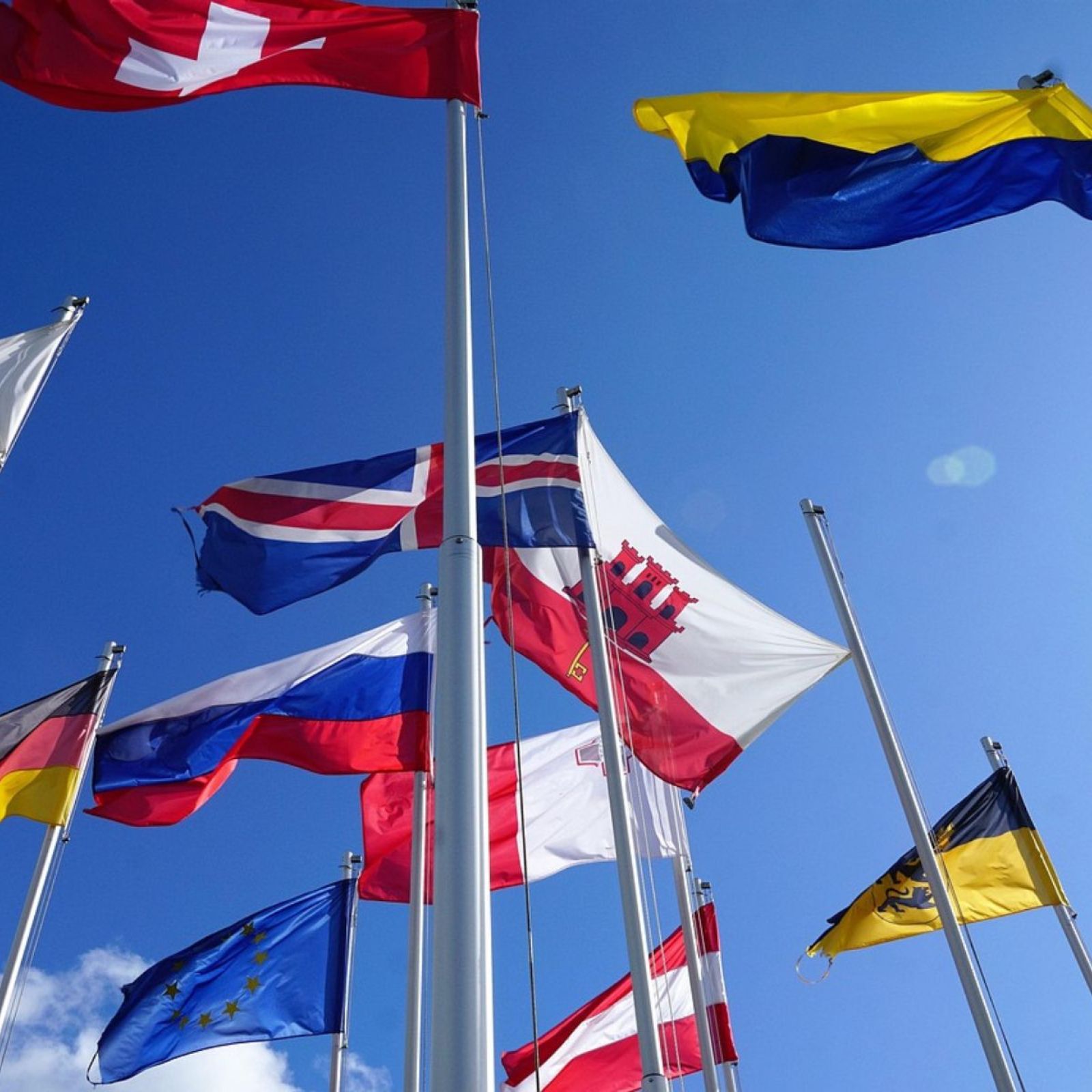 european flags