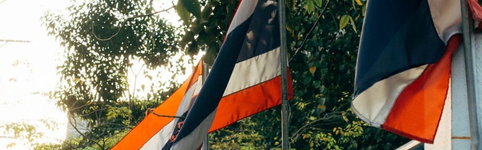 Thailand flags