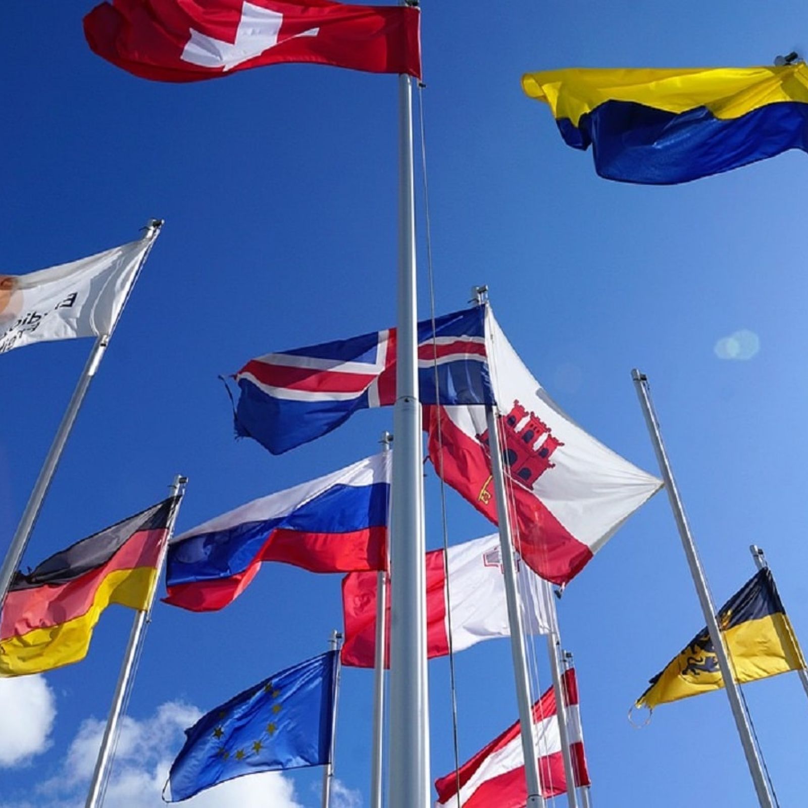 european flags europe