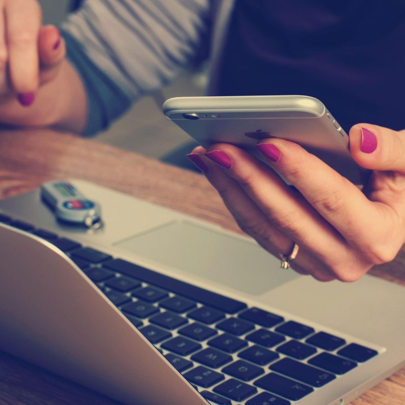 computer phone laptop