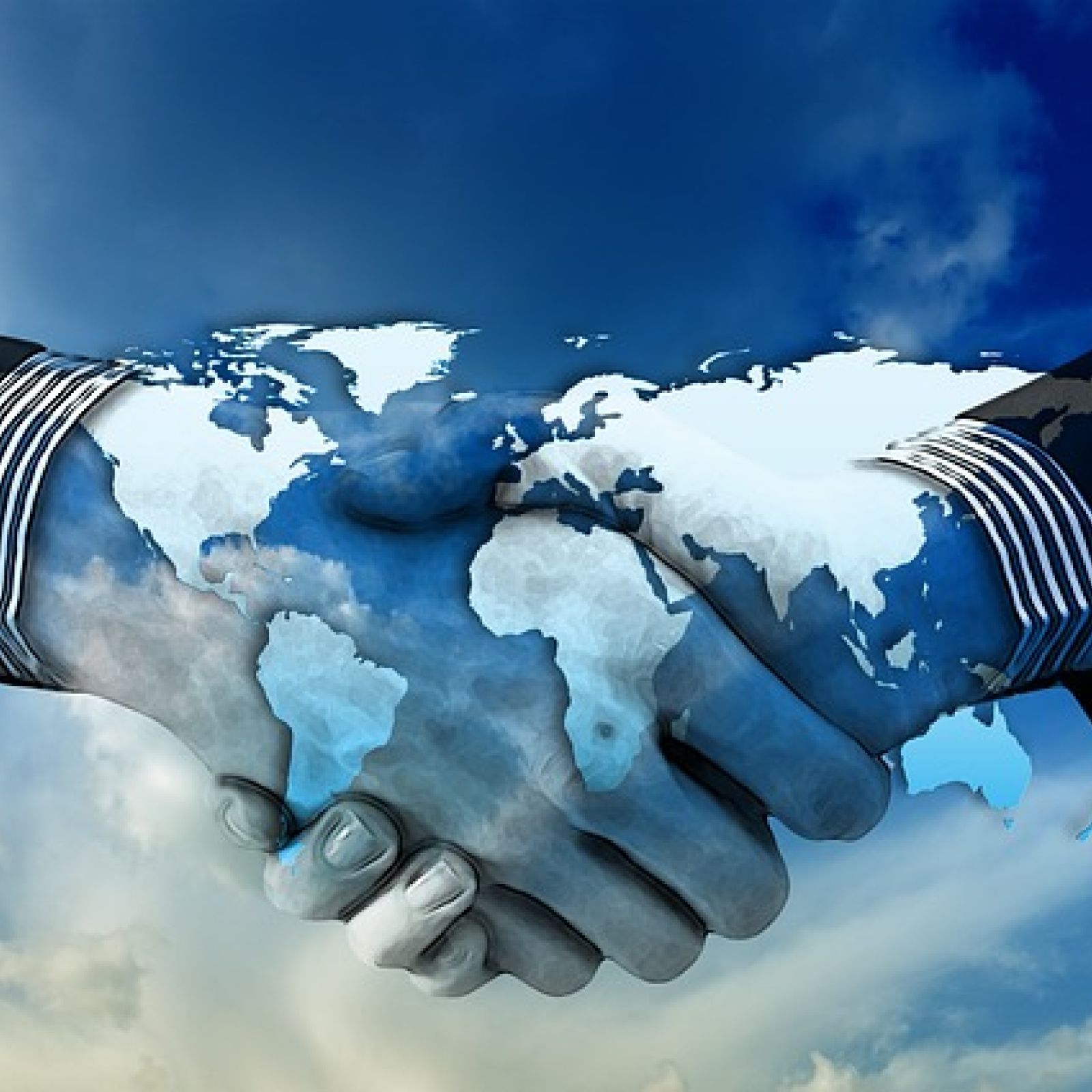 shaking hands