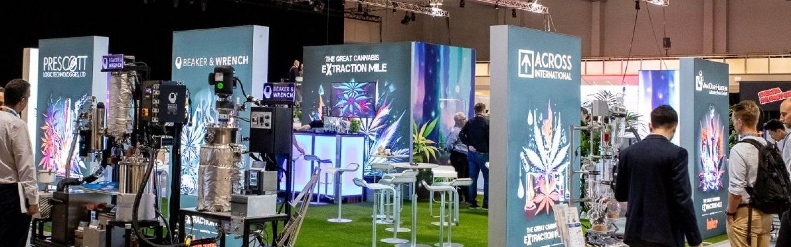 Berlin Exhibition Floor International Cannabis Business Conference