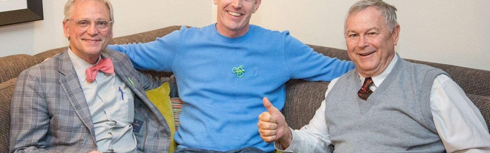 Alex with Congressmen