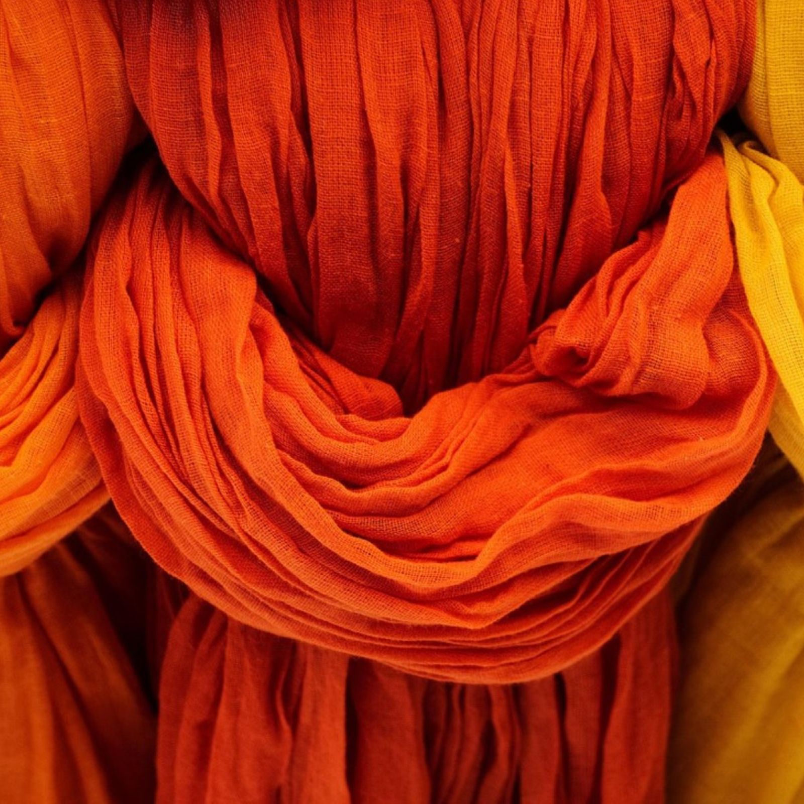 dyed fabric