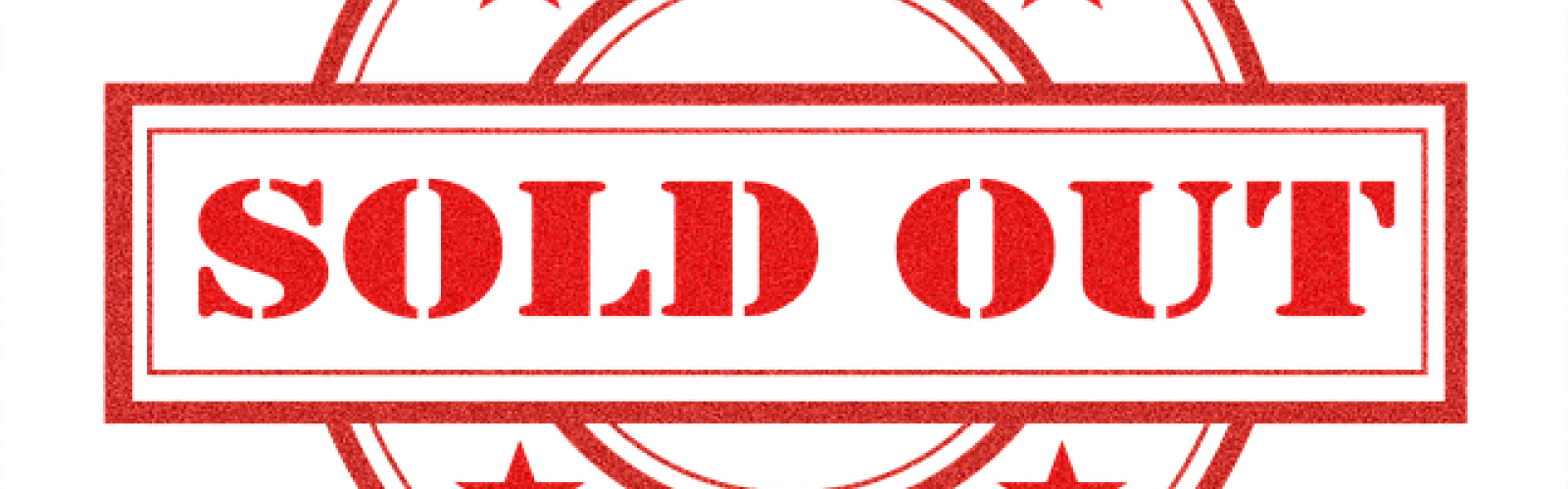 sold out sign