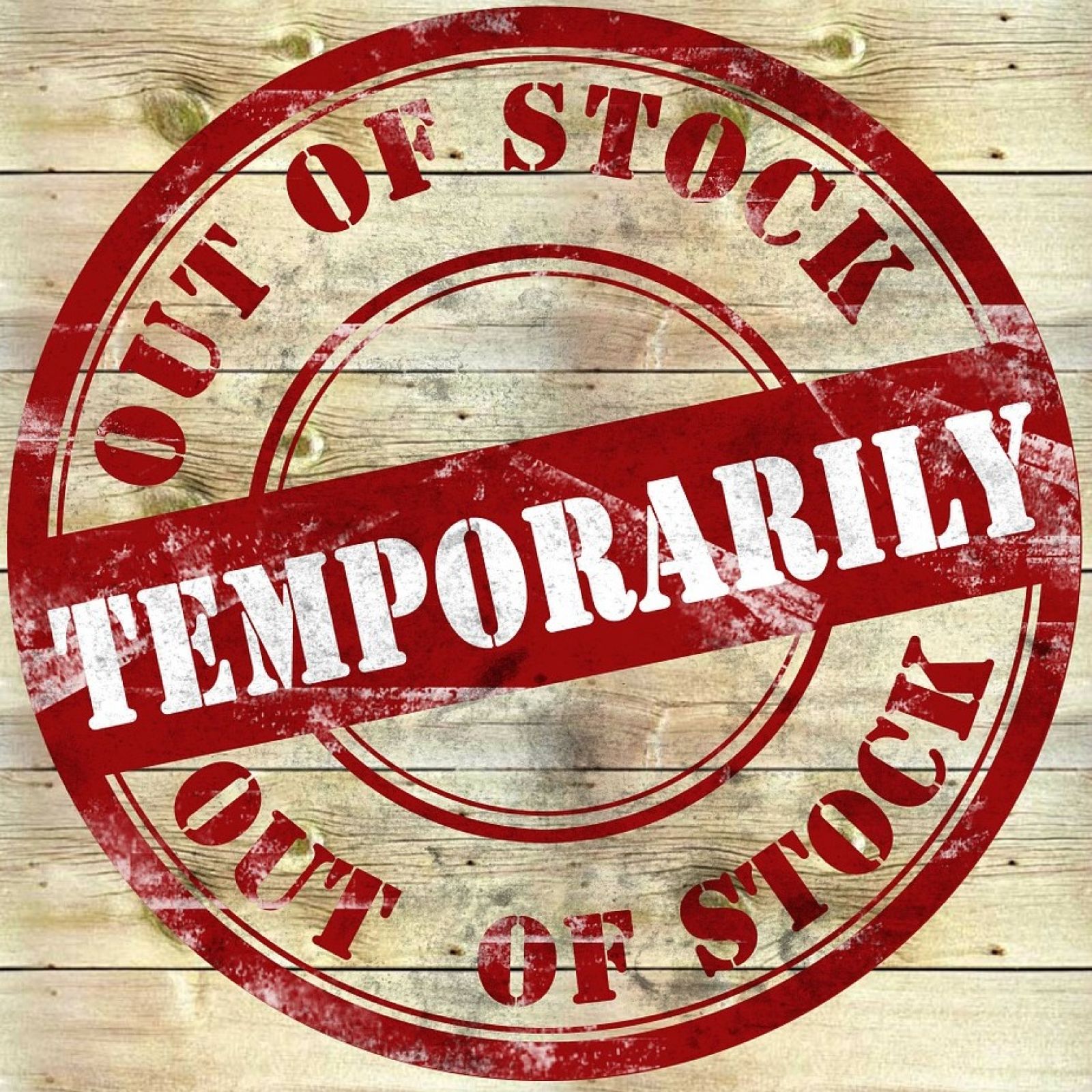 Out of Stock Sign