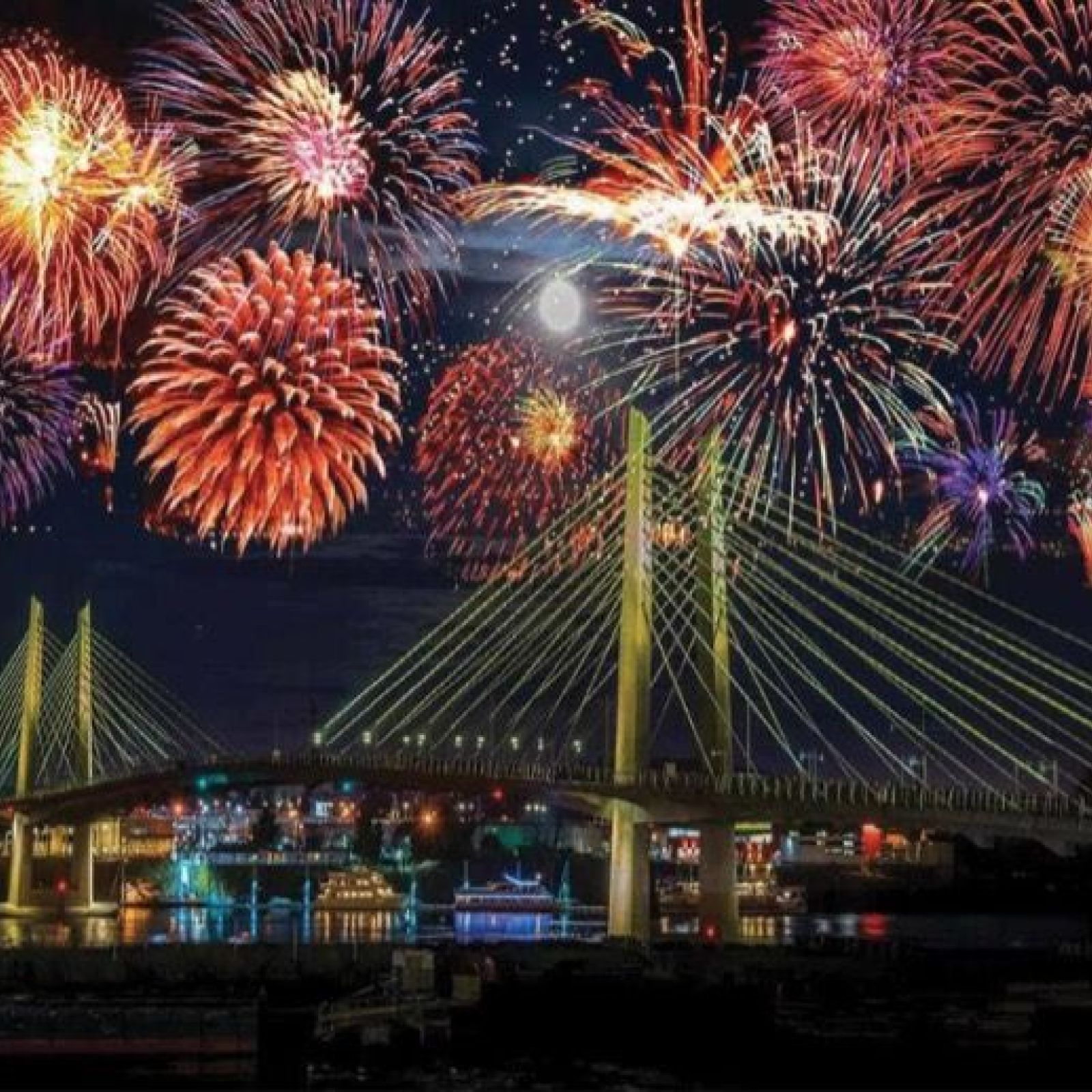 Portland Oregon Fireworks