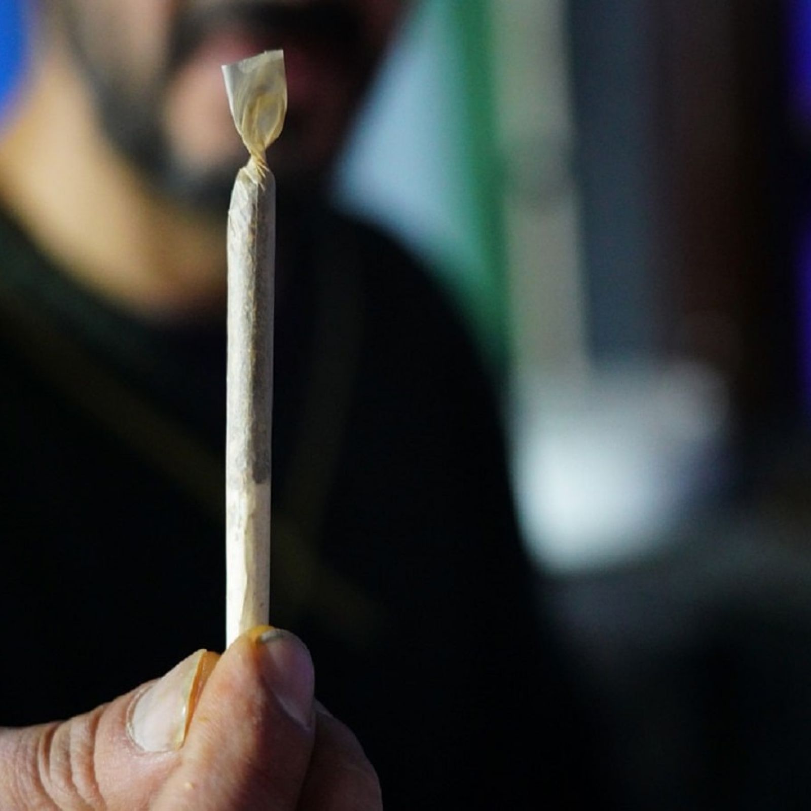 Cannabis cigarette joint