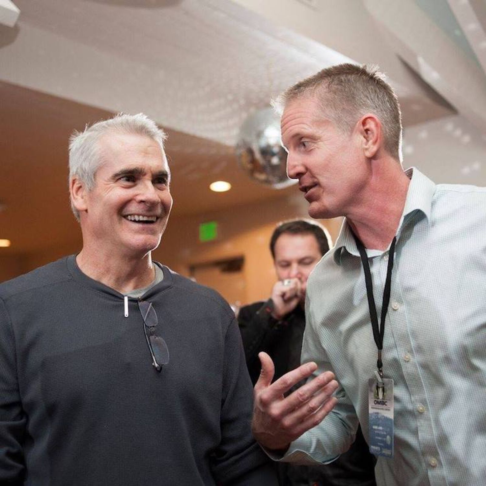 Henry Rollins and Alex Rogers