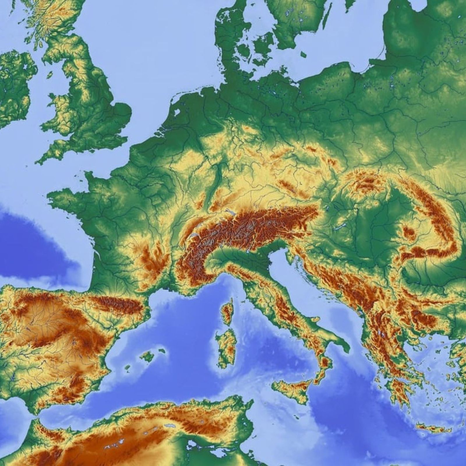 european europe map