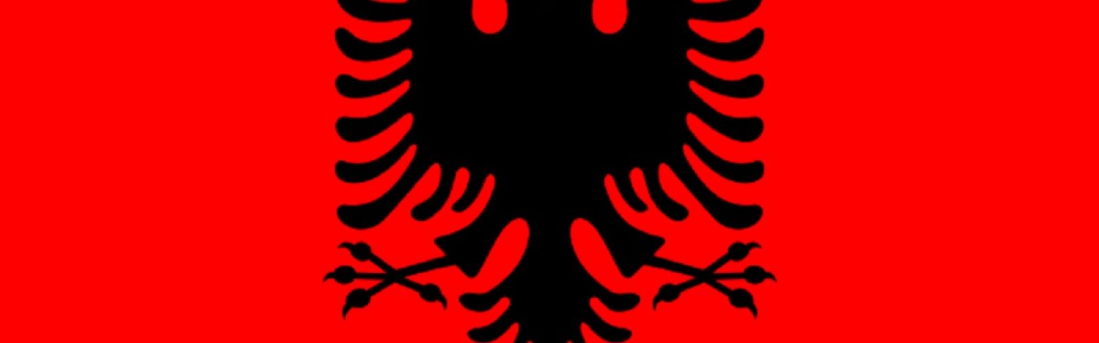 republic of albania flag