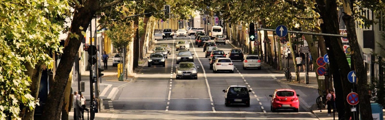 cars driving public roadways