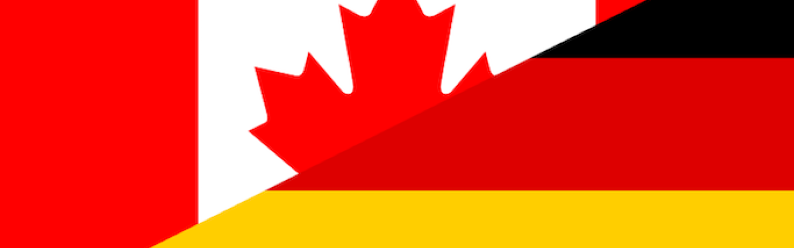 Canada Germany flags