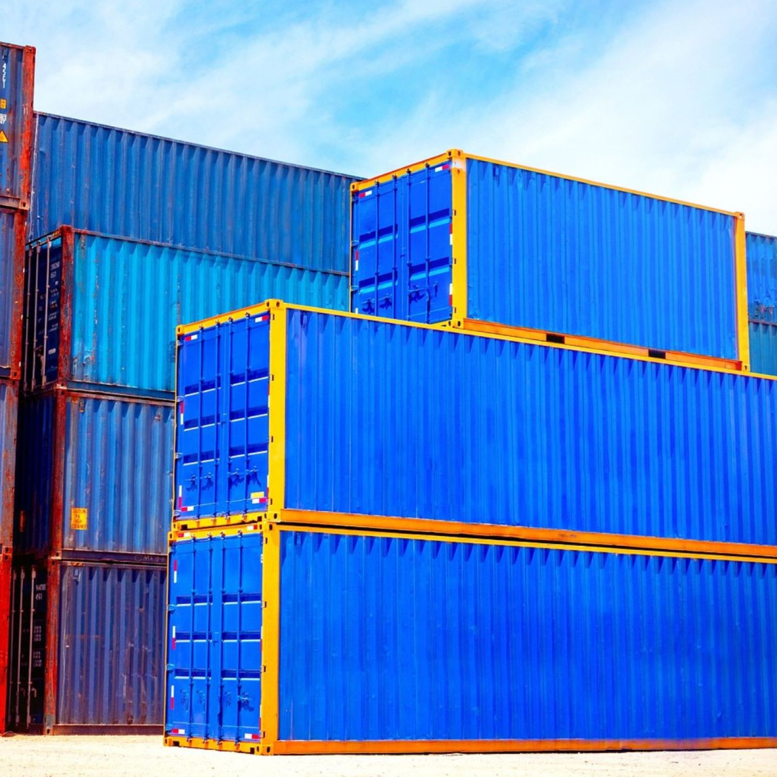 containers import export shipping