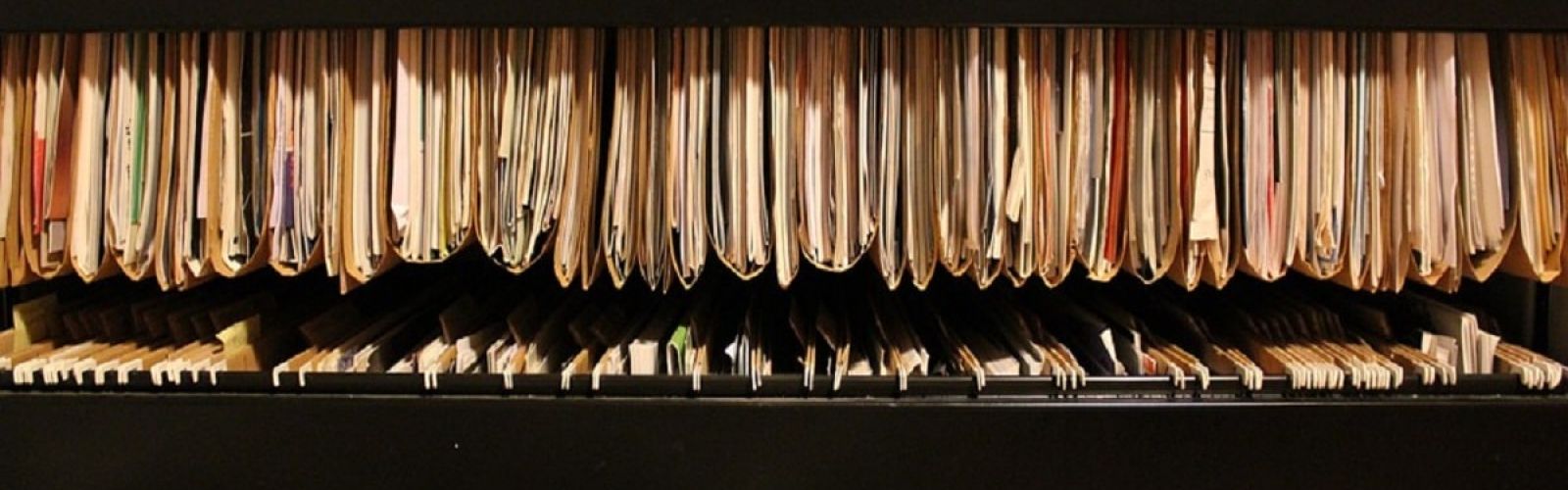 records files file cabinet folders