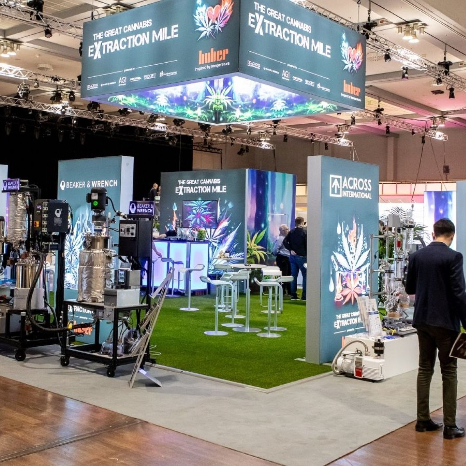 Berlin Exhibition Floor International Cannabis Business Conference